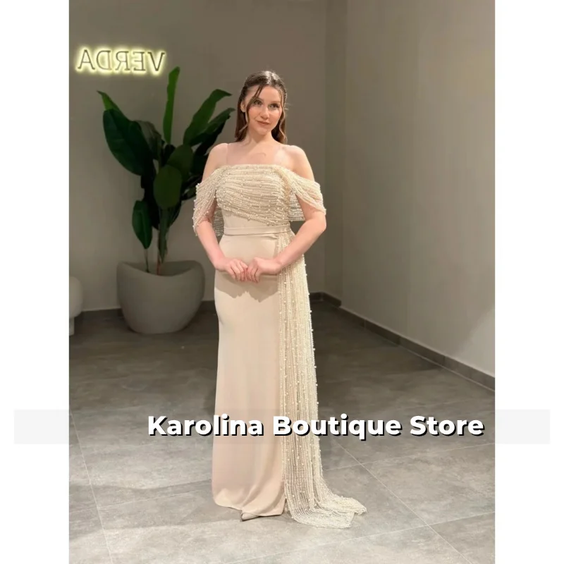 Grânulos personalizados vestido de noite luxo elegante vestidos de festa mulher um ombro trem lateral formal ocasião vestidos azul marinho