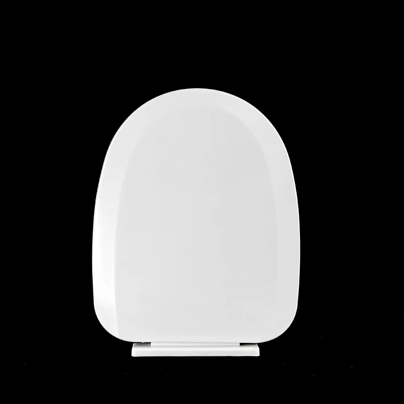 1PC Bathroom Toilet Lid Universal Slow Down Closed Toilet Seat Quick-Release Silent Cover U-Shaped Bottom Mounted Toilet Cover