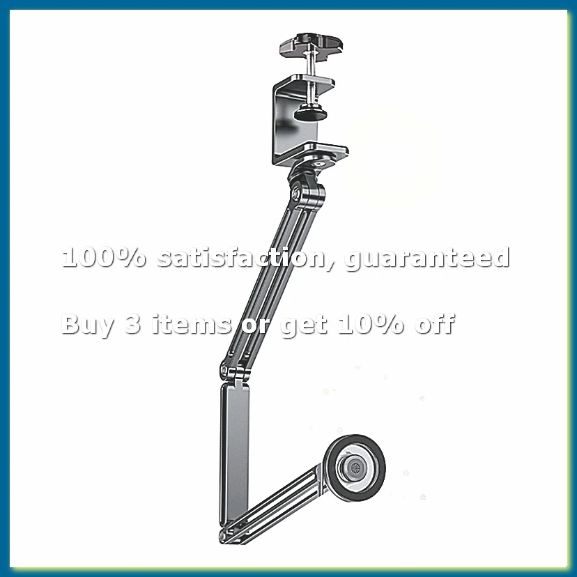Magnetic Desk Phone Stand for Tablet Cellphone Overhead Adjustable Metal Long Arm Mount