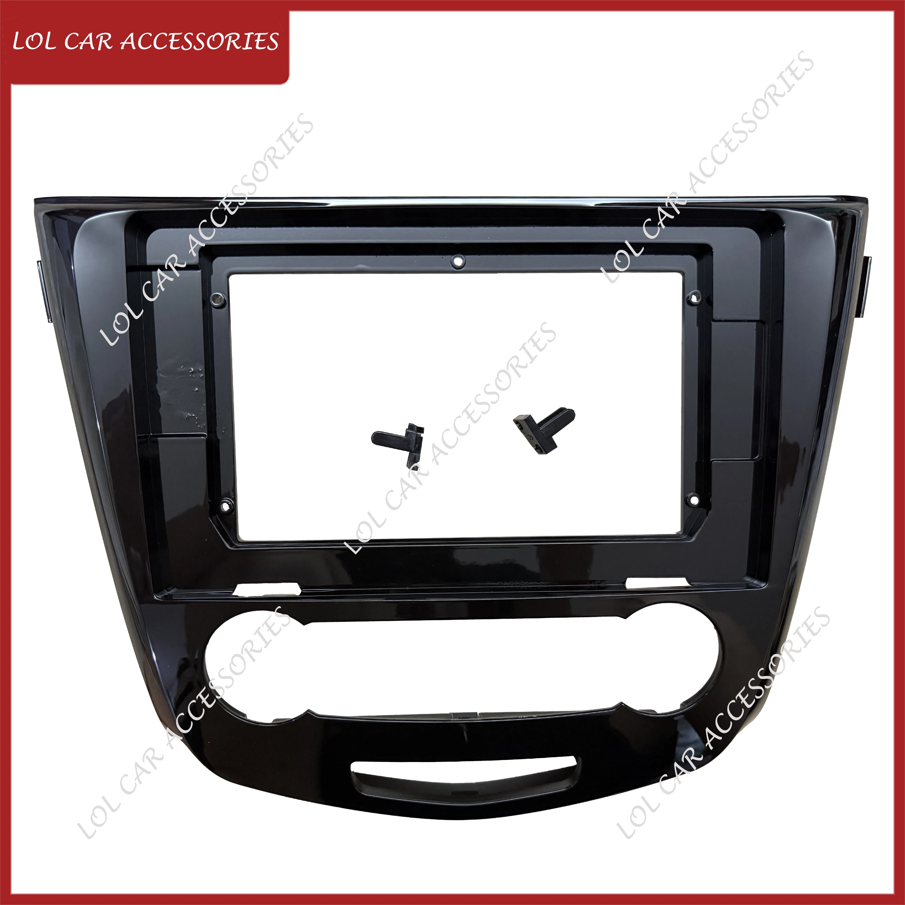 10.1 Inch For Nissan Qashqai J11 / X-Trail 2013-2021 Car Radio Stereo 2 Din Head Unit GPS MP5 Android Player Fascia Panel Frame