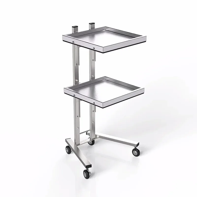 

Stainless Tattoo Salon Trolley Utility Hairdresser Medical Salon Cosmetic Carrello Portaoggetti Salon Furniture RR50ST