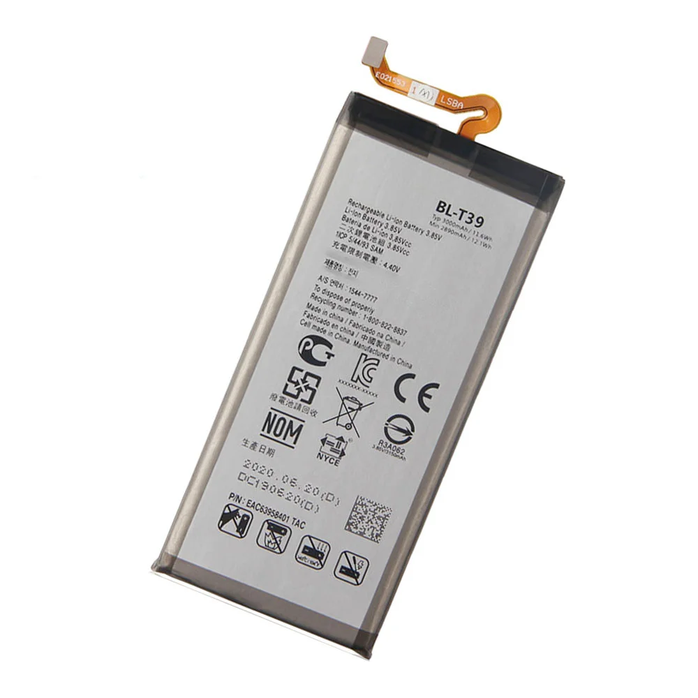 Original Replacement Battery BL-T39 Battery For LG G7 ThinQ Q7 G7+ G7ThinQ LM G710 BLT39 3000mAh+Free Tools with Track code