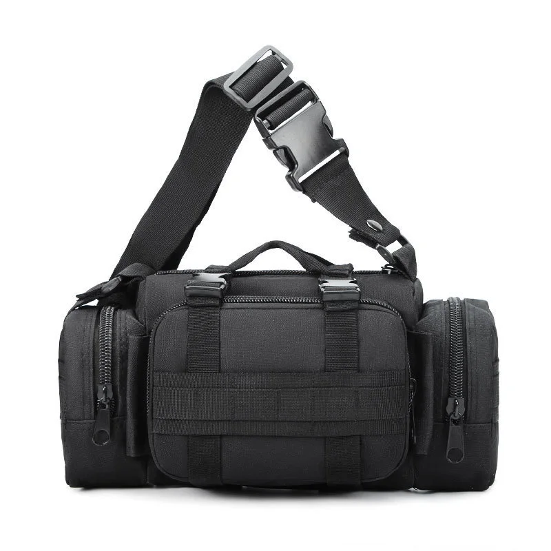 Outdoor fitness bag waist bag handbag fishing tool storage bag magic 3P camera bag multifunctional MOLLE tactical shoulder bag