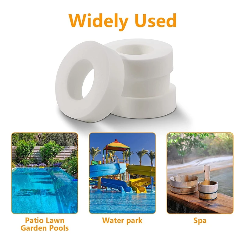 4 Pack Swimming Pool Wheel Cover White 6101611-R4 For Dolphin Robotic Pool Cleaners M200 M400 M500