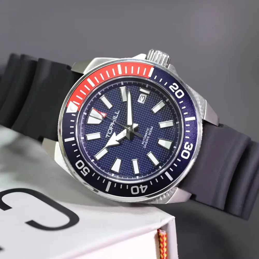 Men's Diving Watch, Sapphire Calendar Waterproof Design