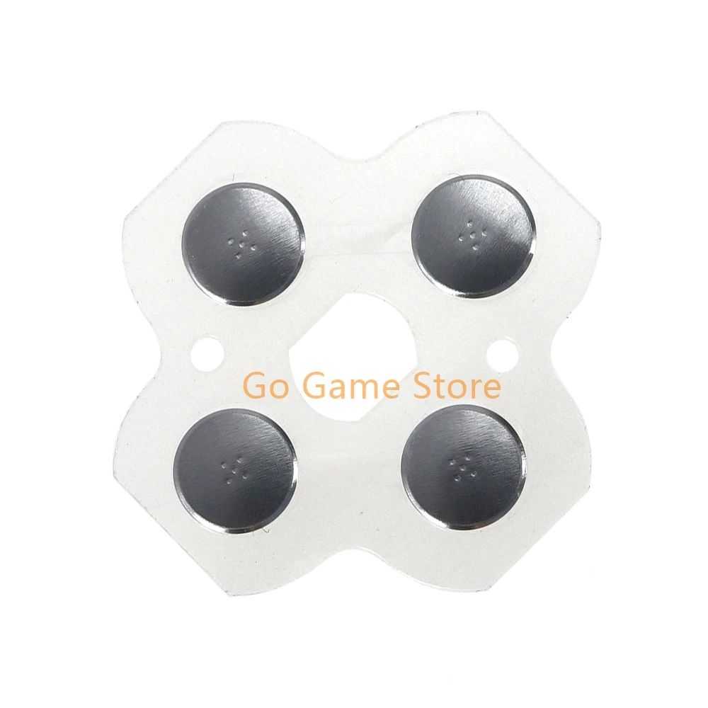1pc para 3dsxl/ll d almofadas d-pad metal cúpula snap pcb placa botões filme condutor para 3dsxl 3dsll controlador