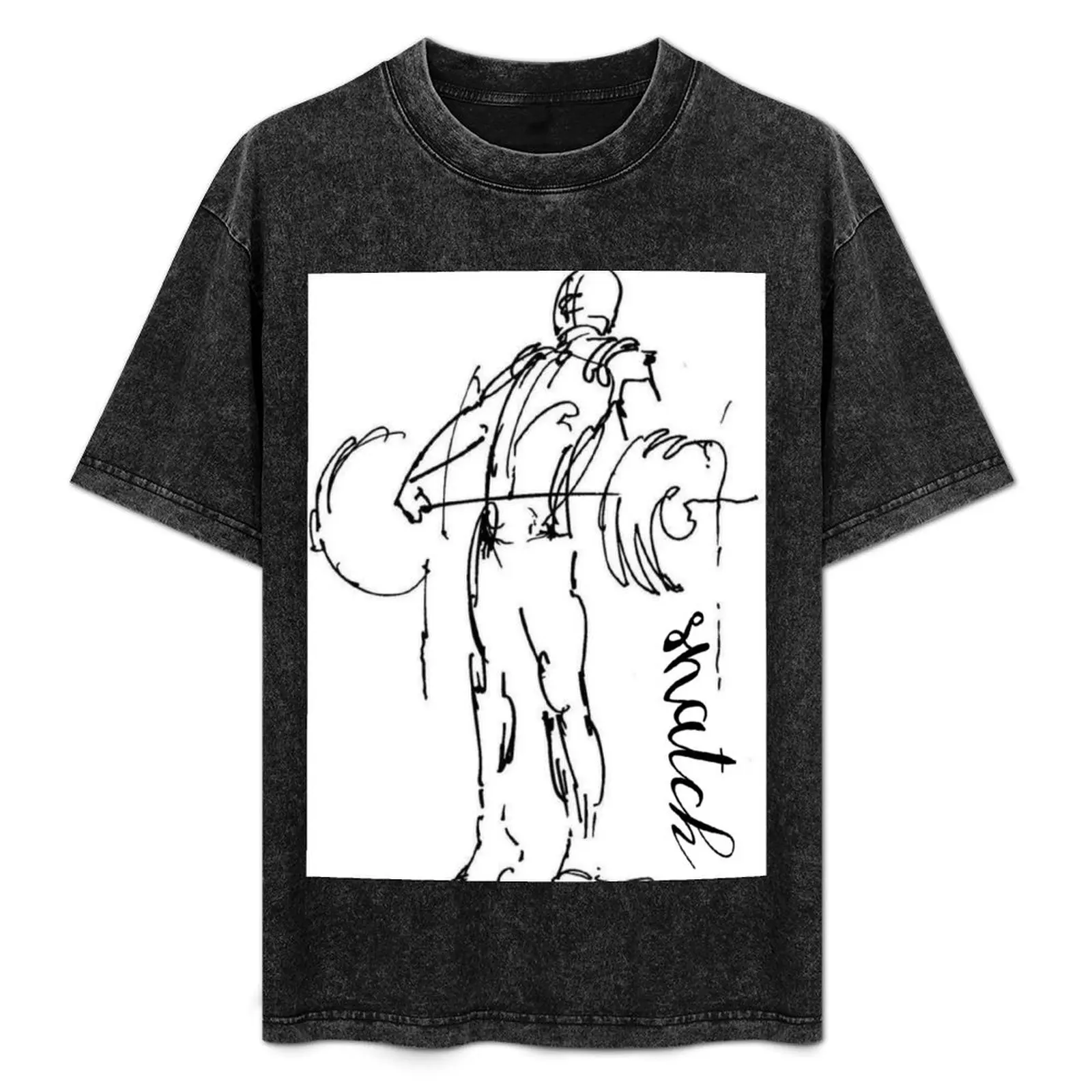 Футболка Fun T Shirt, Crossfit Snatch, Wod, Sport, Box, T-Shirt, спортивная футболка с короткими рукавами, быстросохнущая, для занятий спортом