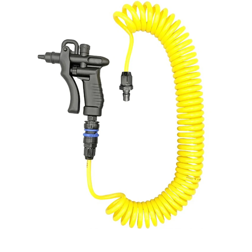 JHG-2 PP Plastic Anti-Static Blowing Gun ESD workshop SMT Production Line Dust Removal Gun with T-805J PU Spring Hose Pipe