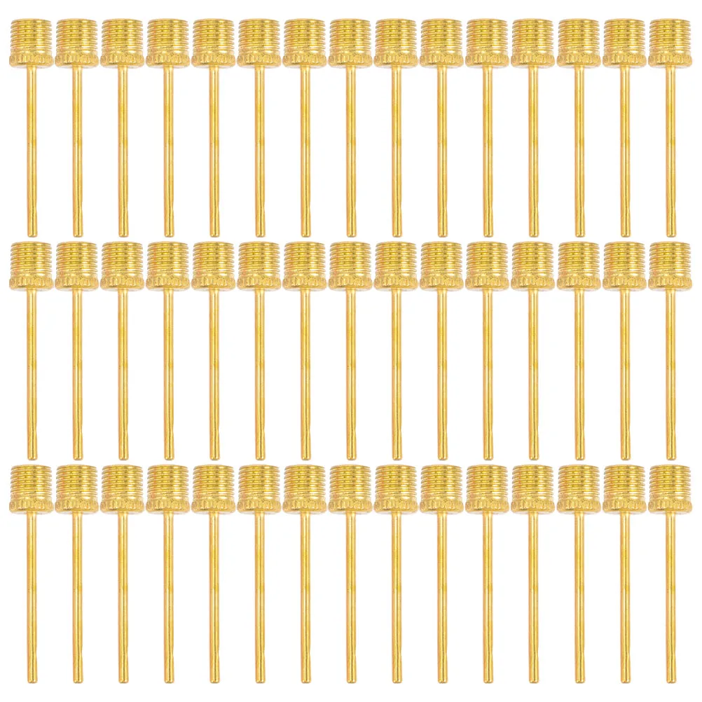 

50pcs Inflator Air Ball Inflator Needles Pumps Multi Functional Ball Pump Tools Camping Hiking