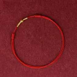 Fashion Handmade Bracelet Red Rope Lucky Bangle Women Men Lovers' Best Friends Lucky Bracelet Anklet Size Adjust