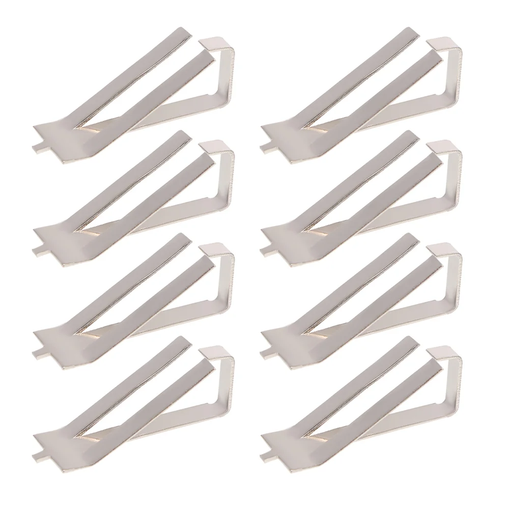 8 Pcs 3d Printer Accessories Bed Fixing Clips Glass Stable Clamps Spring Steel Turn Fixation