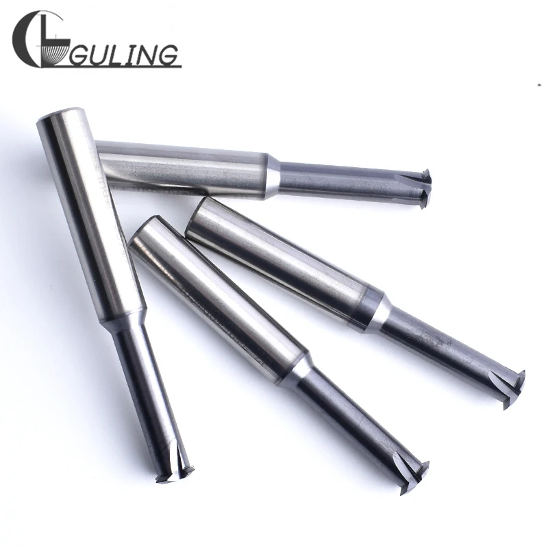 CNC Machine 60 Degree Solid Carbide Thread Milling Cutter M 0.8 0.9 1 1.2 1.4 1.6 2 2.5 3 Single Flute Metric end mill mills