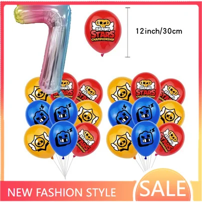 Decorazioni per feste di compleanno astuccio forniture palloncini Browlers-Heros set di stoviglie usa e getta per tazza regalo per bambini