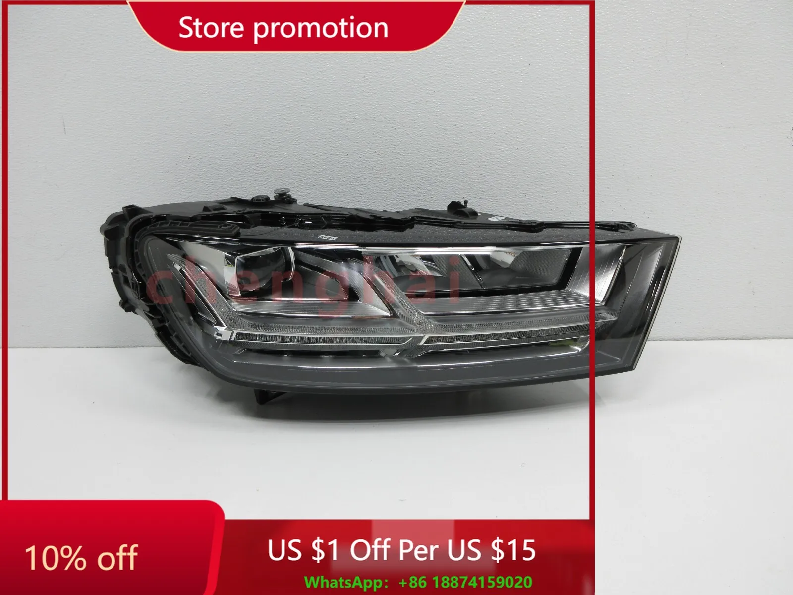 

2017 2018 2019 AUDI Q7 ПРАВАЯ ПАСАЖИРСКАЯ СТОРОНАЯ Фара OEM 4M0941774E