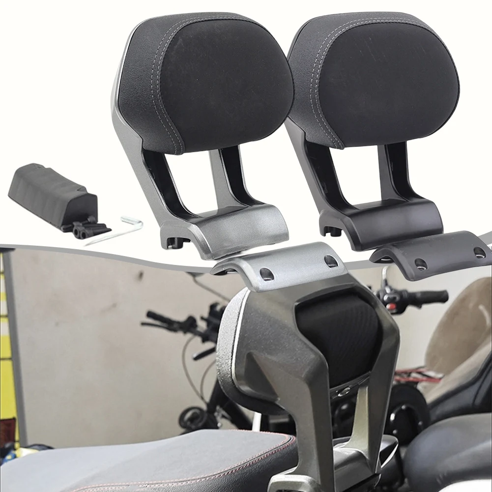 

Compatible Rear Backrest Aluminum Alloy Back Rest Ti Alloy Aluminum Construction Throttle For Comfortable Riding