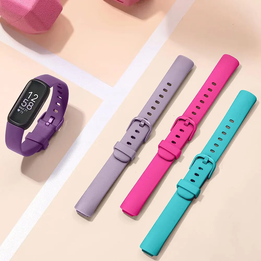For Fitbit Inspire 3 Strap Silicone Watchband For Fitbit Inspire3 Band Sport Bracelet Wristband Correa Replace Belt