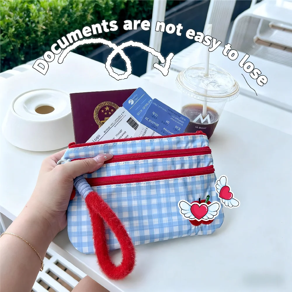 Cartera porta pasaporte de viaje, organizador de tarjetas de identificación impermeable para entradas de avión, Visa, tarjeta de embarque y tarjetas de crédito, bloque RFID
