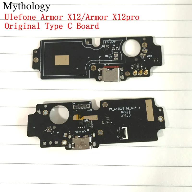 Type C Board For Ulefone Armor X12 Pro USB Board Armor X12 Original Charger Circuits Dock Connector Mobile Phone Repair Parts