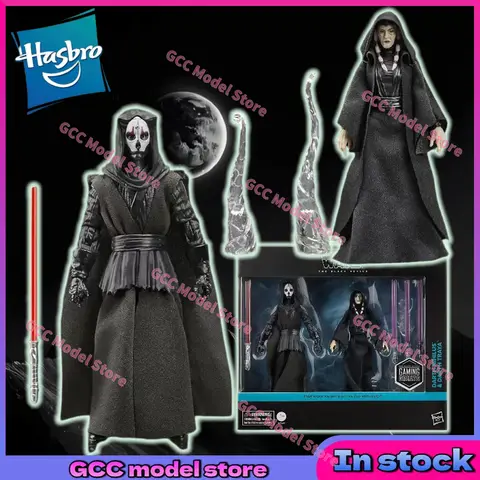 In Stock Toys Star Wars The Black Series Darth Nihilus & Darth Traya 6" 2-Pack Action Figures Toy Collection Gifts