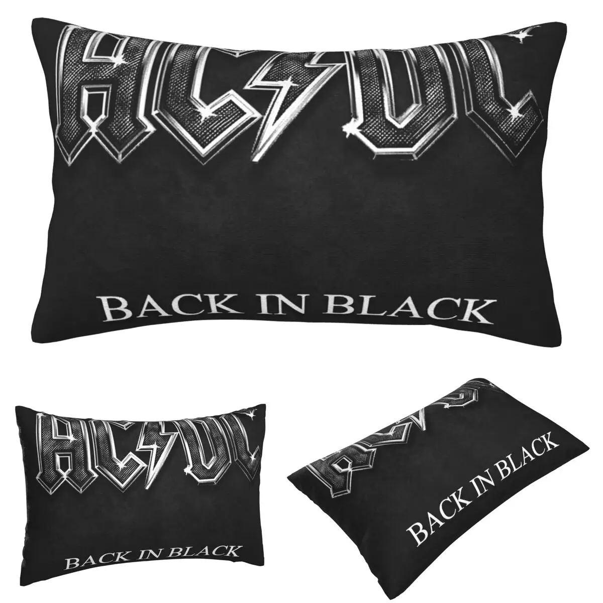 

AC DC Mash Up Прямоугольная наволочка Чехлы для подушек Декор Спальня Кровать Домашний комфорт Пледы Подушка