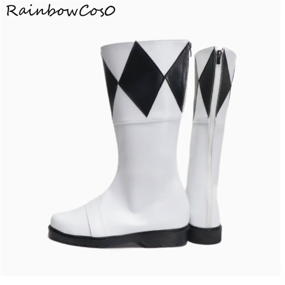 Goushi Kyoryu Sentai Zyuranger Cosplay Shoes Boots Game Anime Party Halloween RainbowCos0 W4376 3