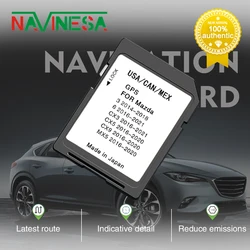 Map SD Card for Mazda 6 CX-3 CX-5 CX-9 MX-5 Vehicle Sat Nav Navigation Memory Card 8GB GPS Update Software System USA/CAN/MEX