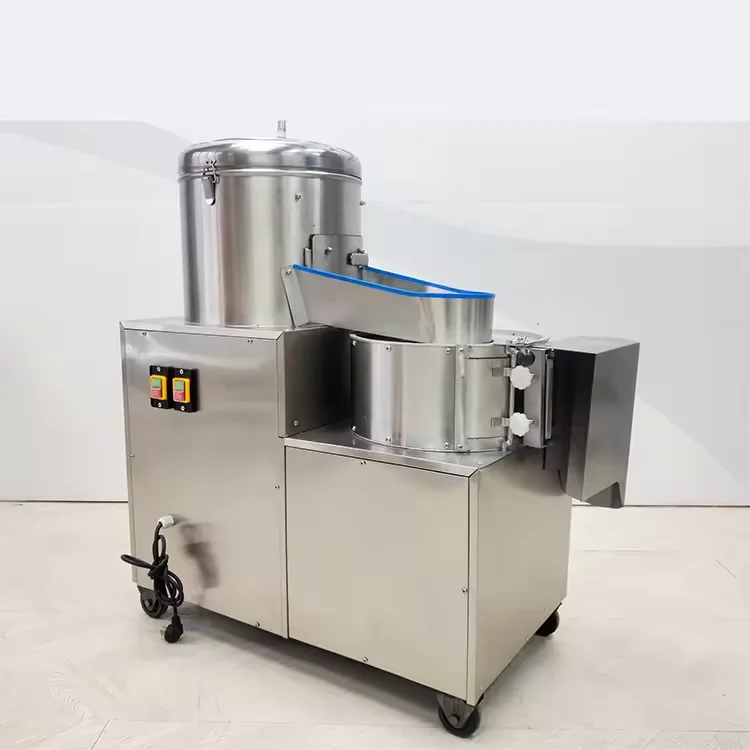 

Automatic Strip French Fry Washing Cutter Mini Chips Cut Potato Washing Peeling Cutting Machine