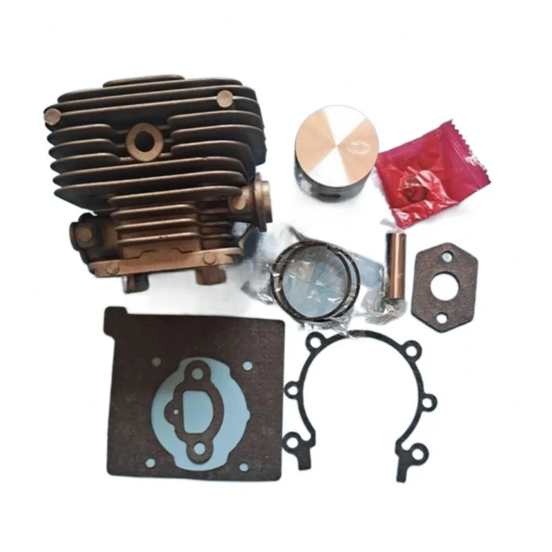 OLEO MAC 43 36/37 잔디 깎는 기계 및 브러시 커터 실린더 피스톤 링 핀 가스켓 액세서리에 적합