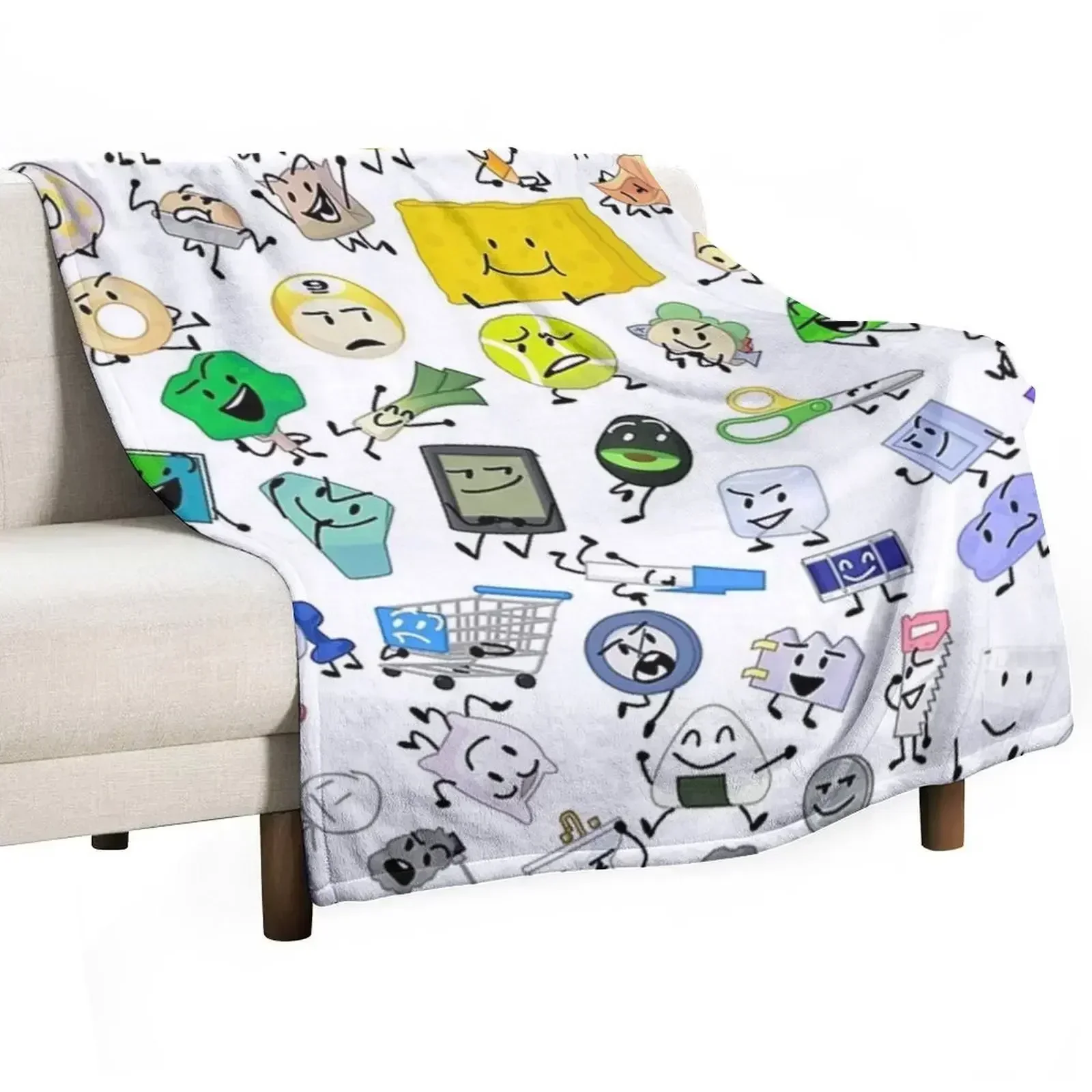 

BFB and TPOT Full Cast Throw Blanket christmas gifts heavy to sleep Flannel Fabric Blankets