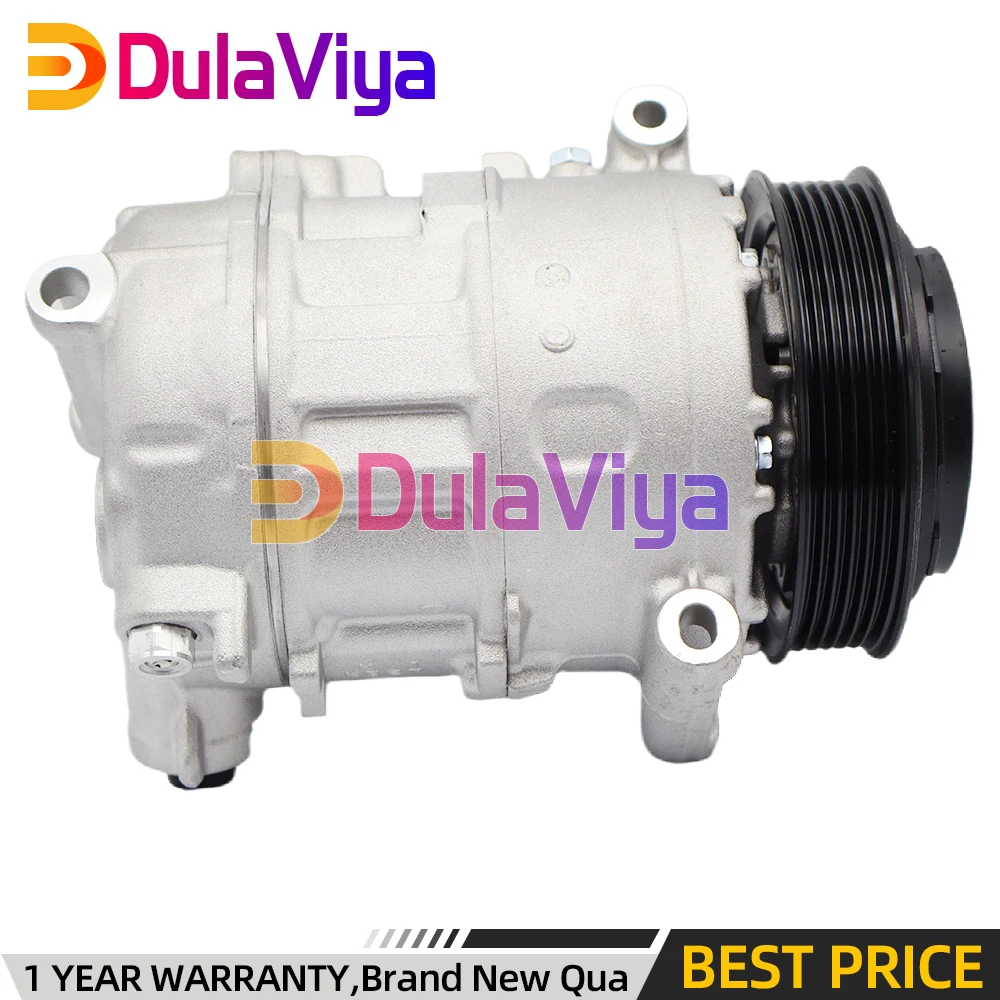 جديد 7SBH17C ضاغط التيار المتردد 6PK لسيارة جيب شيروكي KL 2014-22 كرايسلر 200 2015-2017 68103198AA 68103198AB 68103198AC #4