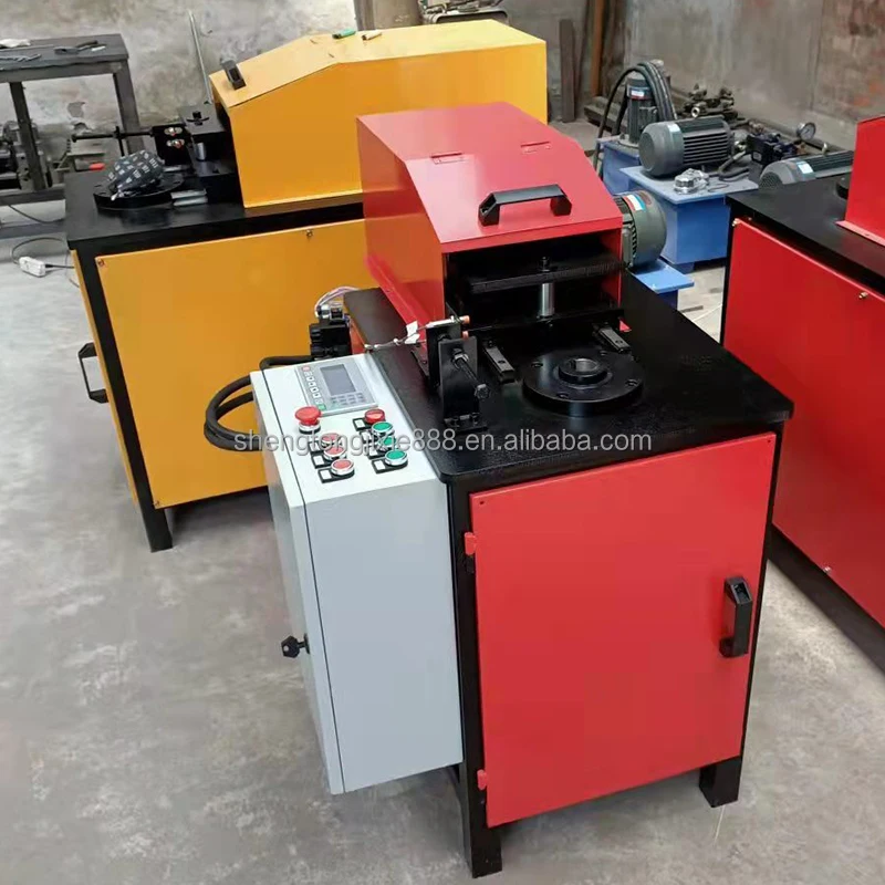 Steel Pipe Grooving Machine Round Pipe Bulging Processing Bending Water Pipe Surface Rib Pressing Machine