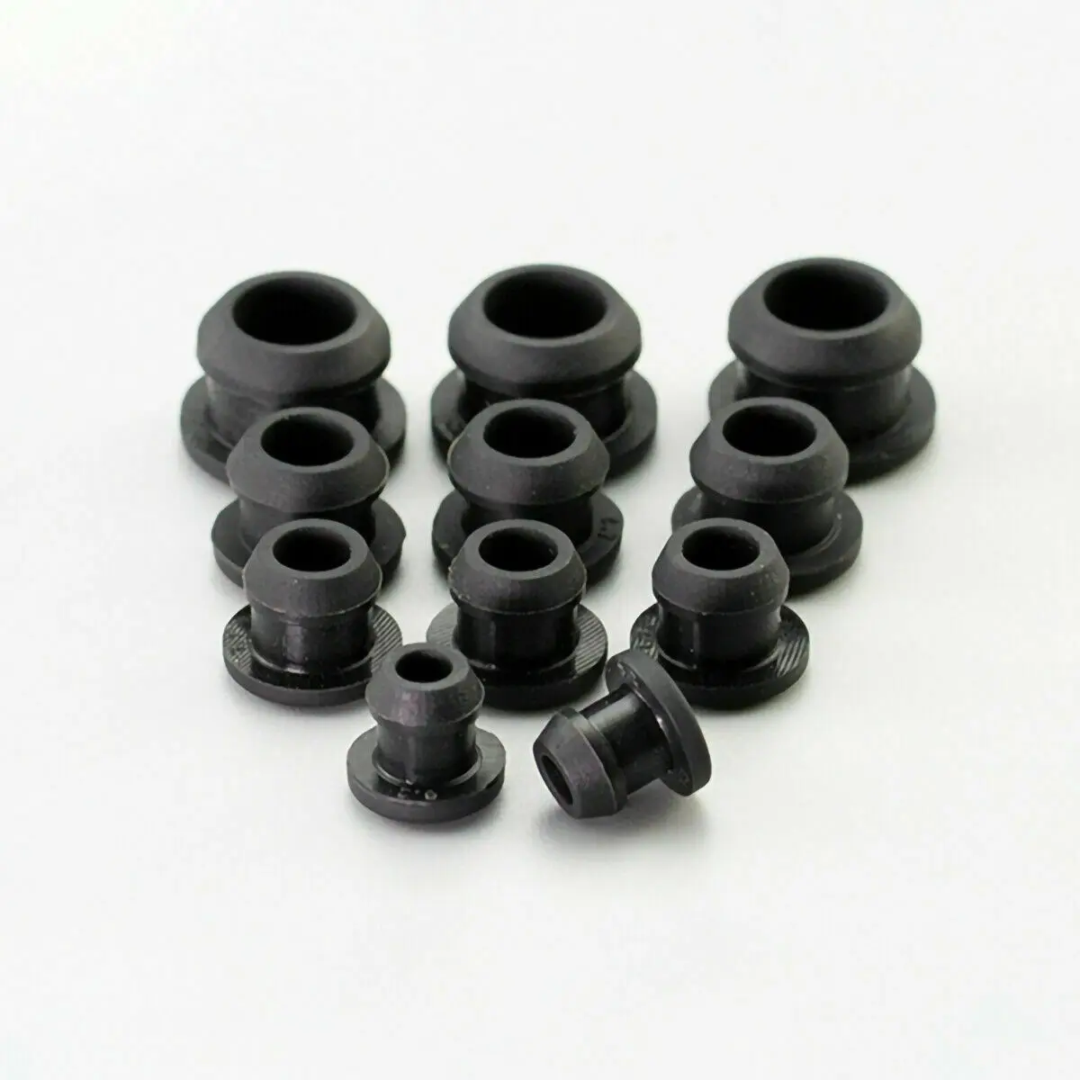 5Pcs Snap-on Hole Plug Silicone Rubber 2.5mm ~ 50.6mm Caps Seal Stopper Dustproof hole plug Temperature resistance 250°C ~ -40°C