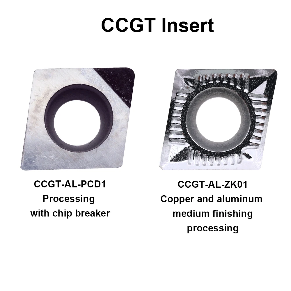 10 sztuk Maifix CCGT -AL PCD ZK01 09T3 02 04 08 0602 1204 100% oryginalna płytka CNC z węglika aluminium obróbka drewna