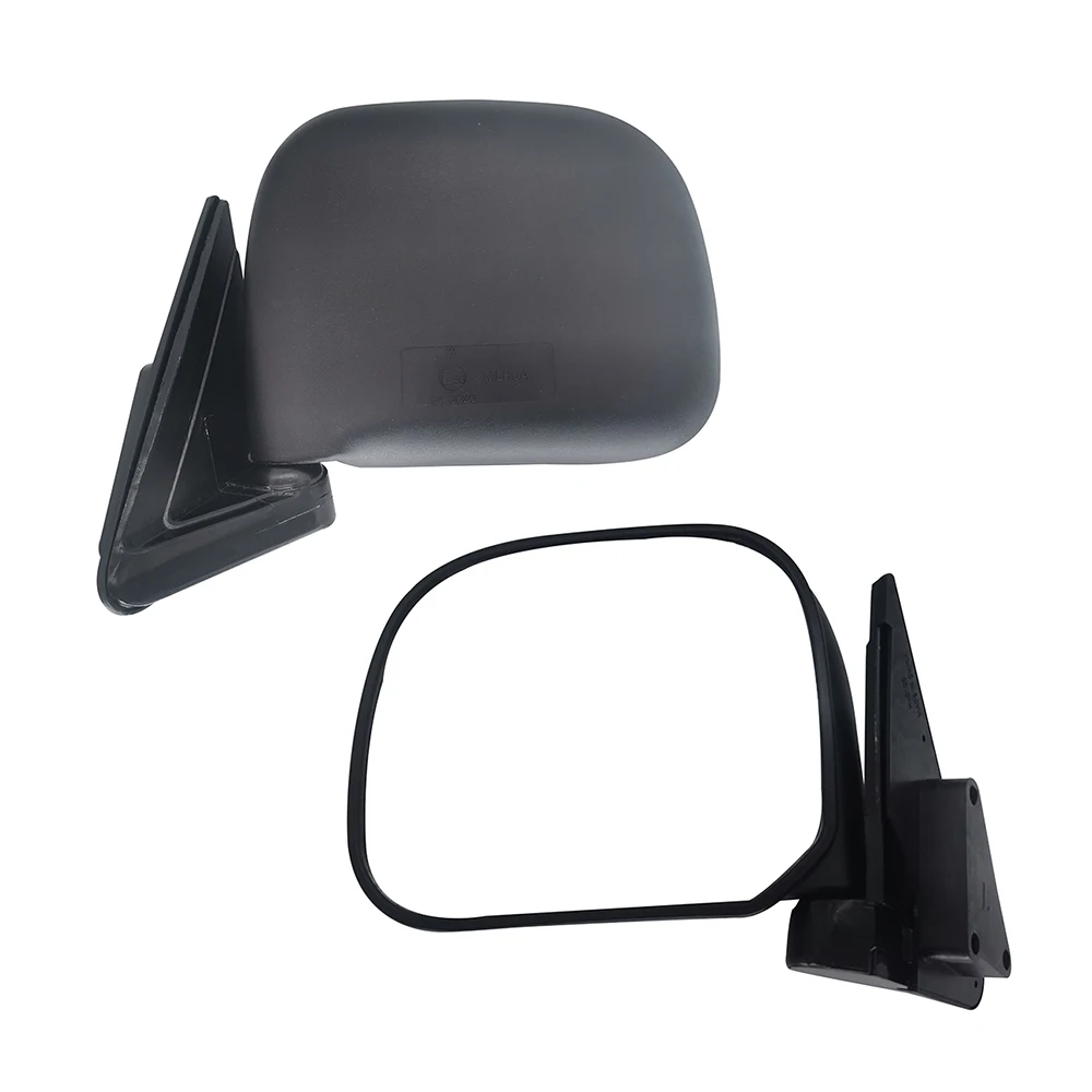 Espejo retrovisor para puerta de coche, accesorio para Toyota Hiace 1990-2004, color negro