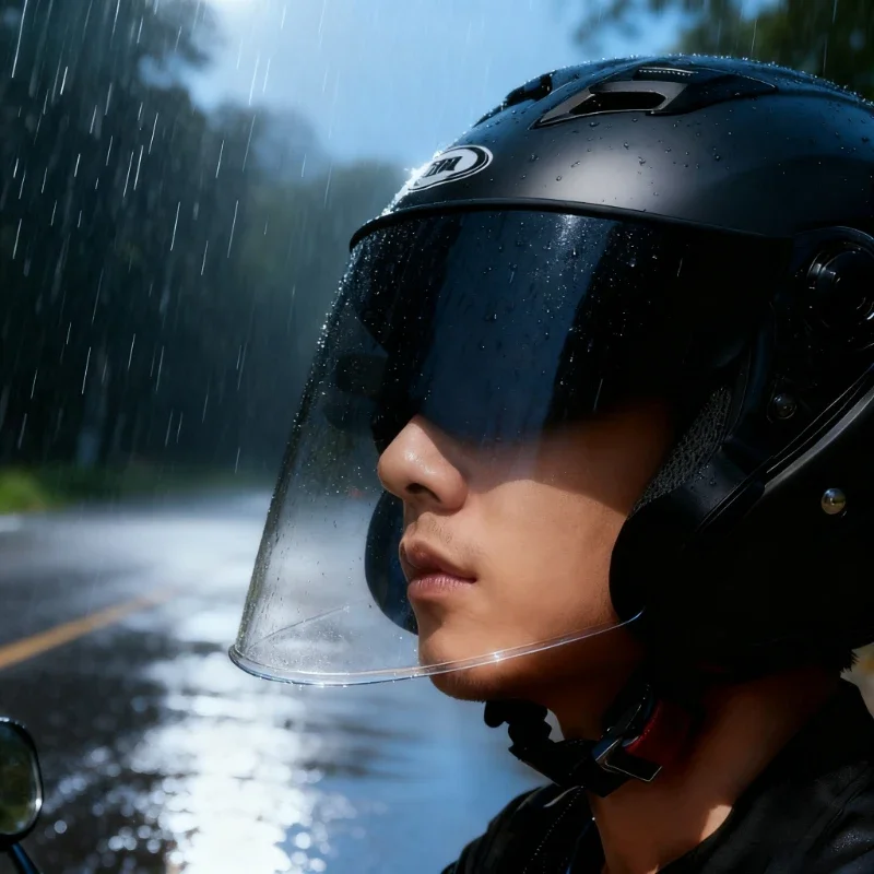 

Universal Motorcycle Helmet Anti Fog Film Nano Material Anti Fog Sunscreen Anti Glare Motorcycle Helmet Protective Film