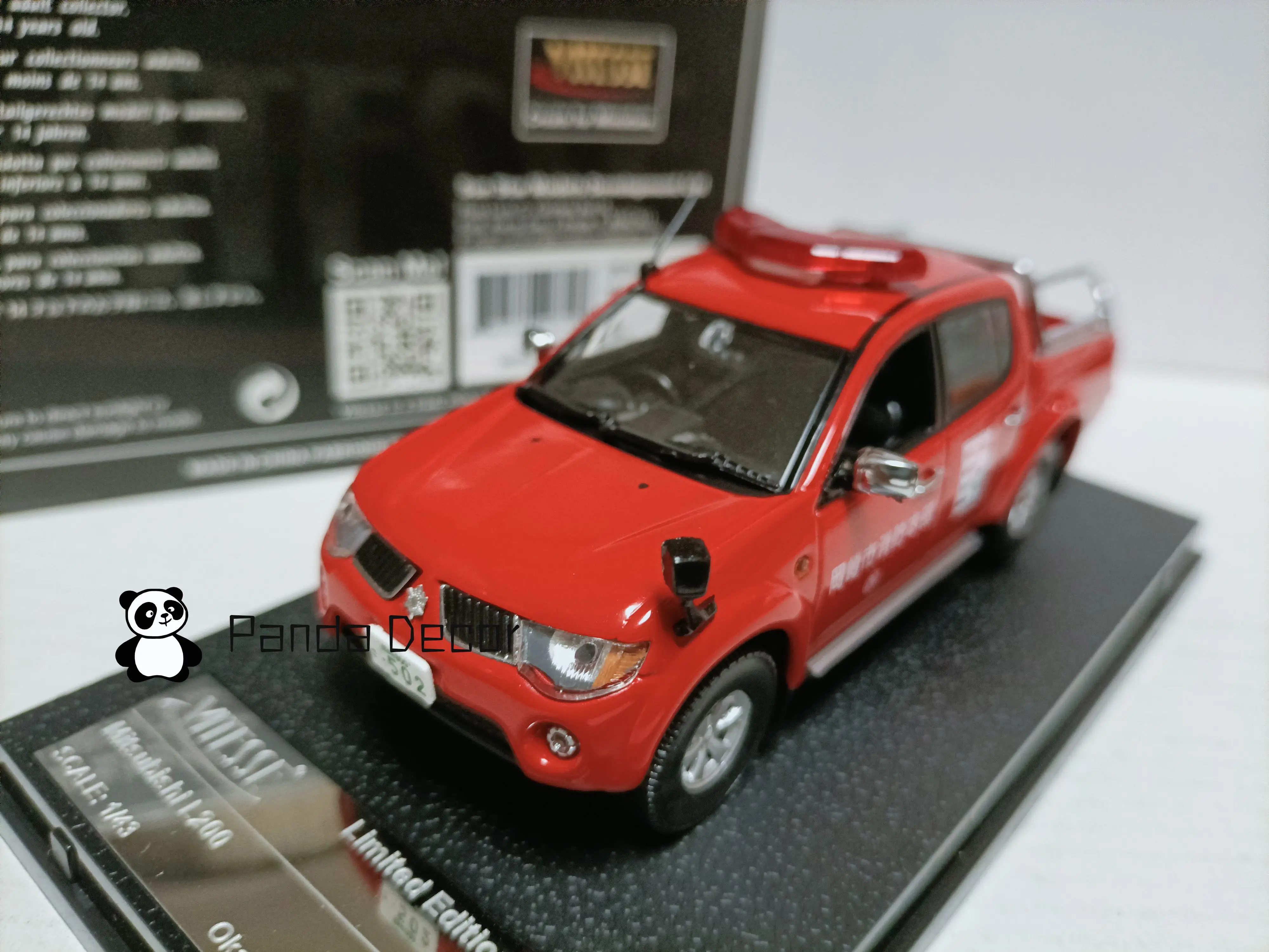 Home Decoration Vehicle Vitesse Sun Star 1 43 mitsubishi Okazaki City Fire Headquarters Patrol Pickup L200