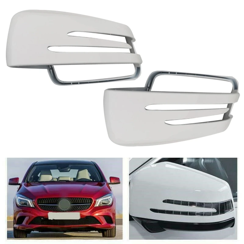 

Car Rearview Mirror Covers For Benz A B C E S CLA GLA CLS Class W176 W246 W212 W204 C117 X156 W221 Side Mirror Cap