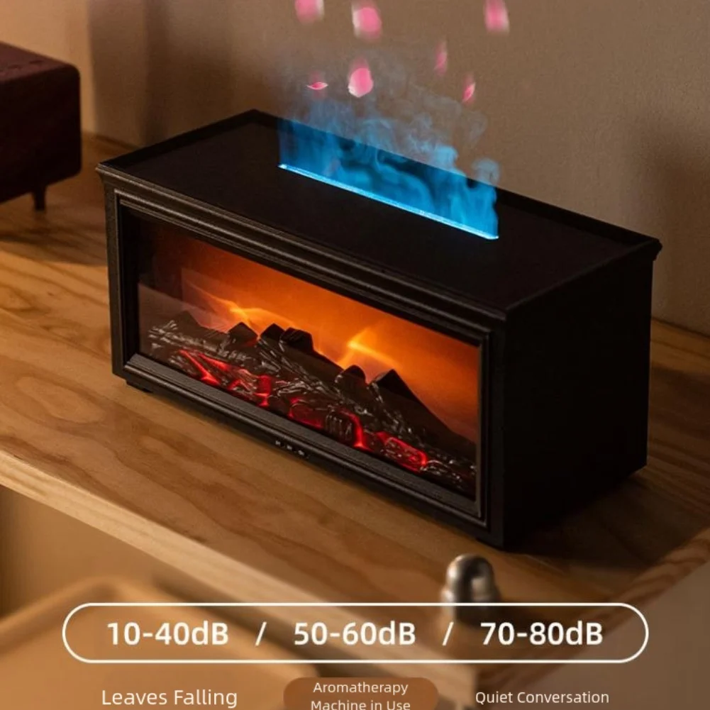 244*112MM Aromatherapy Diffuser Smart Remote Control Humidifier Colorful Mood Light Adjustable Lighting Effects