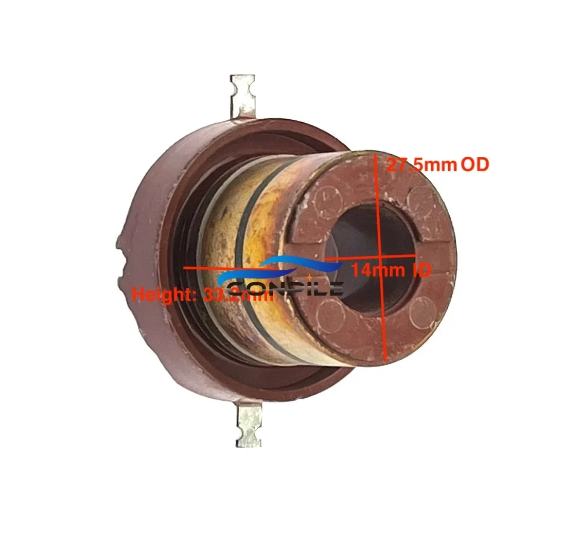 2pcs 14x27.5x33.2mm A32 for Nissan Cefiro BlueBird Sunny Car Generator Slip Ring commutator Copper Head slip ring