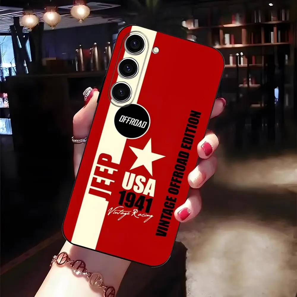 Cool J-jeeps-s Phone Case For Samsung S26 S25 Plus S20 S20 Plus S22 Ultra S23 FE S21 Plus S21 Ultra Soft Cover