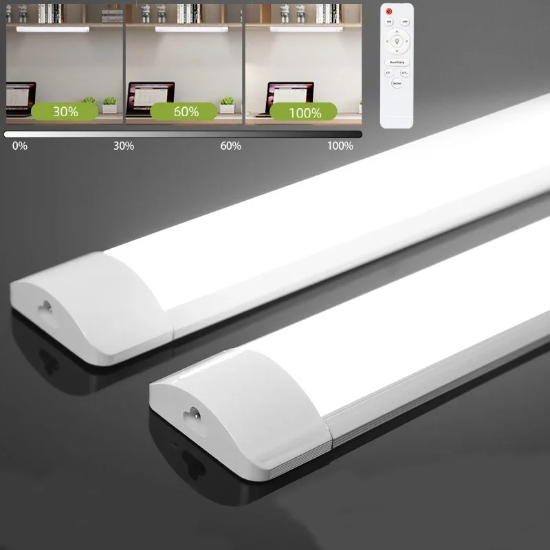 التحكم عن بعد LED مصابيح الخزانة عكس الضوء المطبخ خزانة مصباح LED للتوصيل أنبوب ضوء بار للمنزل خزانة غرفة النوم الإضاءة #1