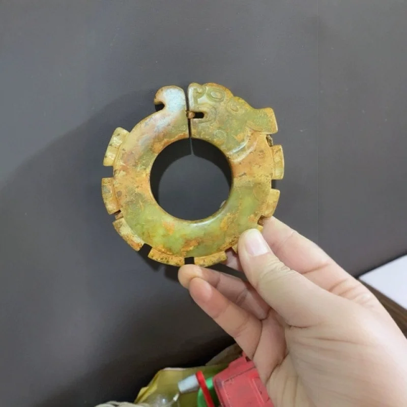 

Han Dynasty Objects Gaogu, Ming and Qing Dynasties Antique Collection and Leakage Jade Antique Xiuyan Jade Jade Jade Hand Pieces