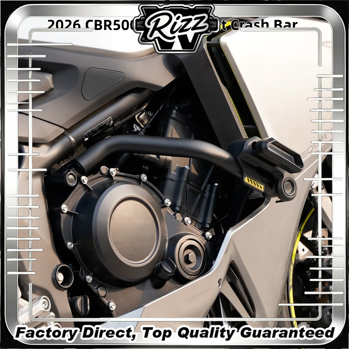 FOR High-Strength CBR500R FOUR Safety Load-Bearing Bumper Rustproof Crash Bar Engine Protection Part for Motorcycle Accessories