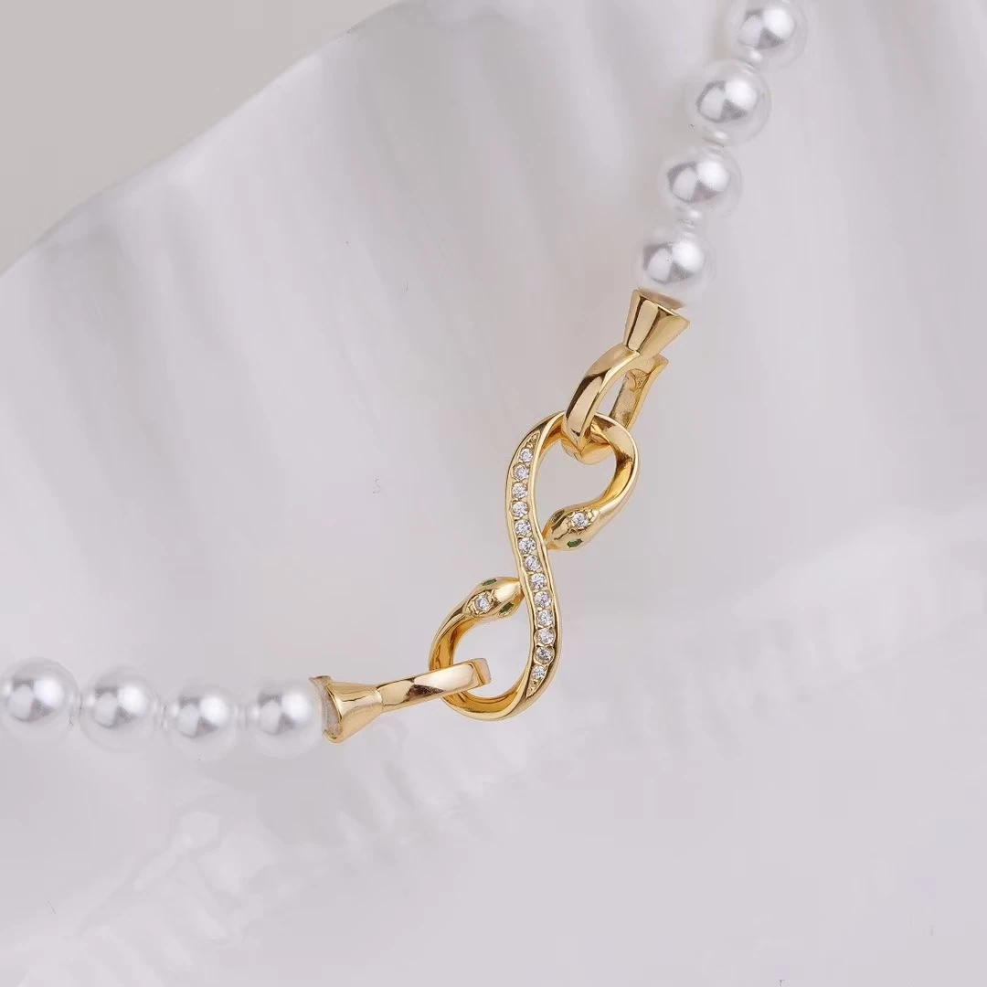 Wholesale 925 Sterling Silver Necklace Bracelet Clasps and Hooks Jewelry Accessory Parts Settings for 5-15mm Pearls 3pcs/lot