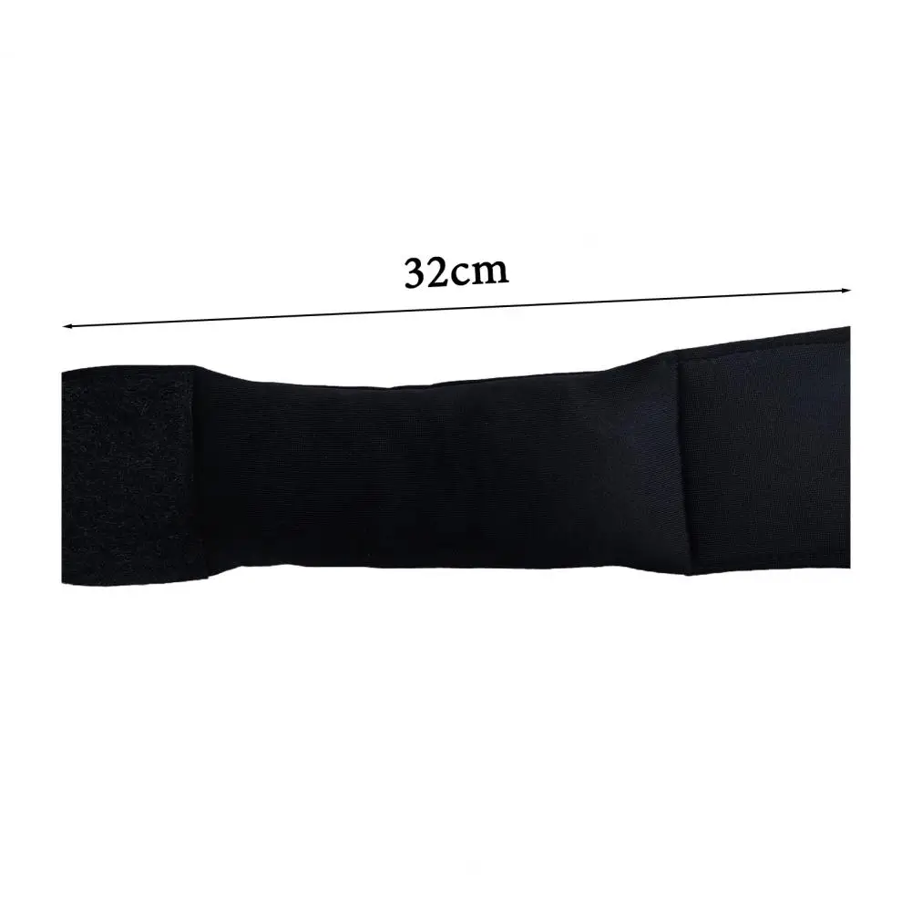 32cm 스티어링 휠 커버 무게 부드러운 터치 패스너 테이프 디자인 자동차 부품 스티어링 휠 웨이트 커버 (테슬라 모델 3/Y/S/X 용)