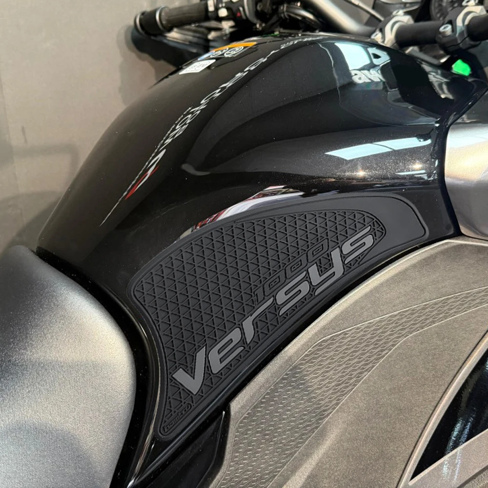 Motorcycle Fuel Tank Pads Sticker Side Gas Knee Grip Protector Traction Decals Fit for Kawasaki VERSYS 1000 2016-2025