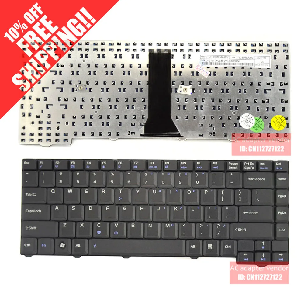 

FOR ASUS F2 F2J F2F F3S Z53U Z53J F3J F3U F3 laptop keyboard 24PIN 28PIN