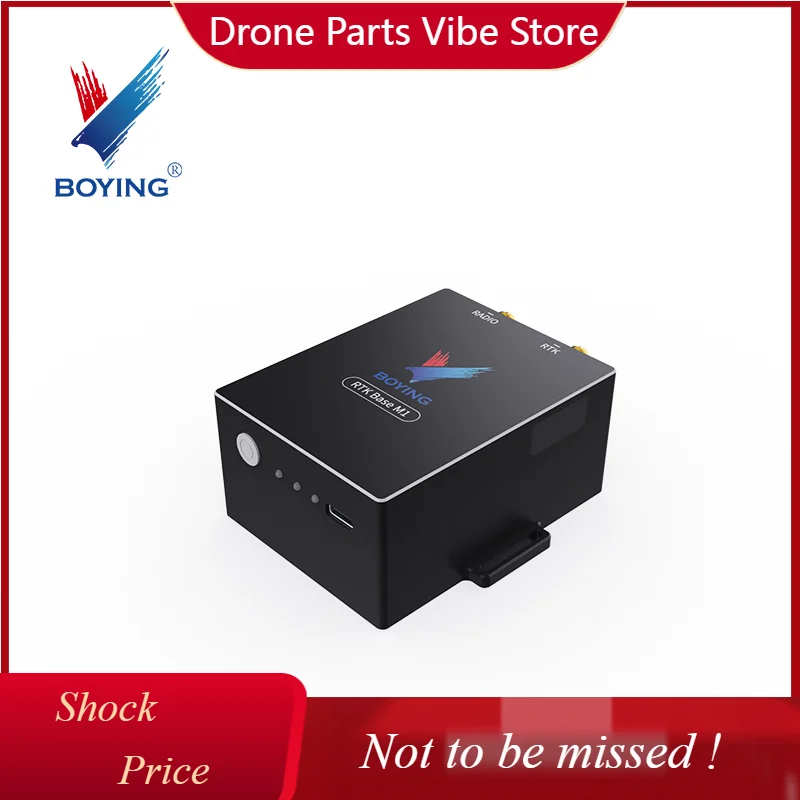 

Модуль базовой станции DPBOYING M1-RTK: компактный, с поддержкой CAN, резервное питание, время работы 8 часов для промышленных радиоуправляемых дронов