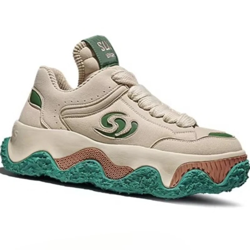 Original Board Shoes for Men's and Women's Casual Sneakers Height Increasing Shoes Comfortable Breathable Thick Sole Daddy Shoes