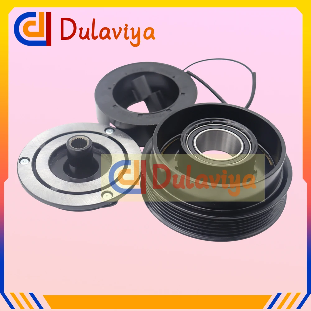 

Магнитный шкив сцепления компрессора переменного тока DVE16 для Kia CARENS II III 2,0 977011D400 11270-29300 97701-1D400AS